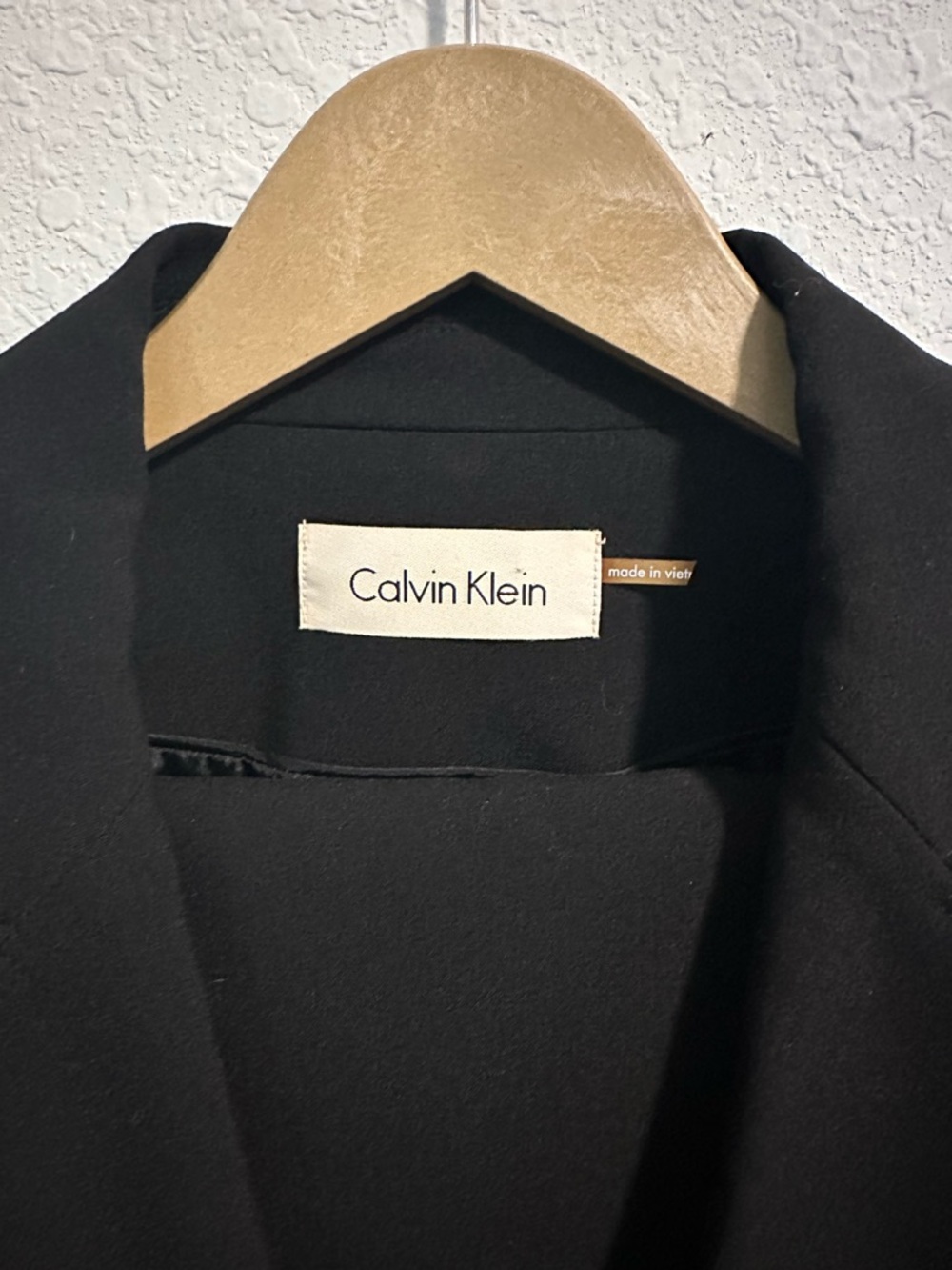 Calvin Klein Black Women's Cropped Blazer + Skirt - Picture 2 of 5